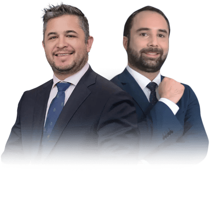 Rodrigo Valdivia y Matias Espinoza, abogados área Laboral GrupoDefensa.cl.